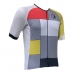 CAMISA CICLISMO SUPREMA PERFORMANCE CUBOS - ZIPER TOTAL (PLUS SIZE)